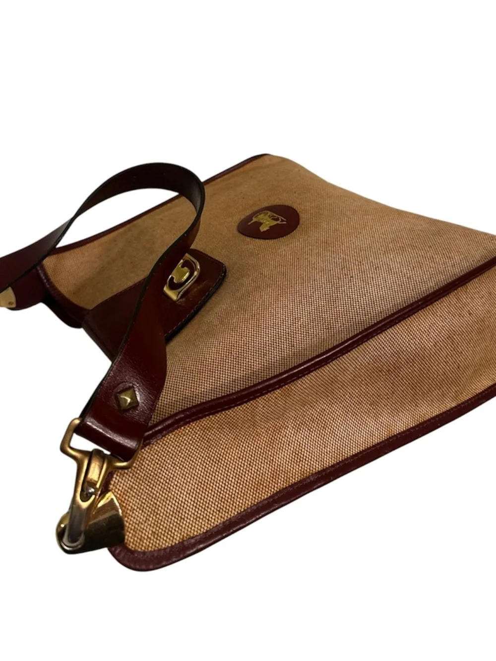 Celine Horse Carriage Canvas & Leather Shoulder Bag - Picture 6 of 11